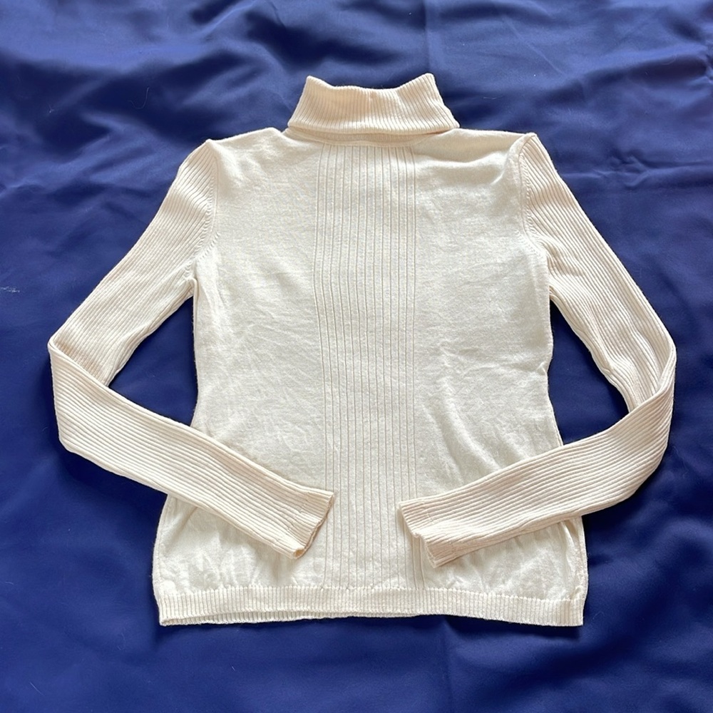 Luca Luca Cream Turtle Neck Sweater